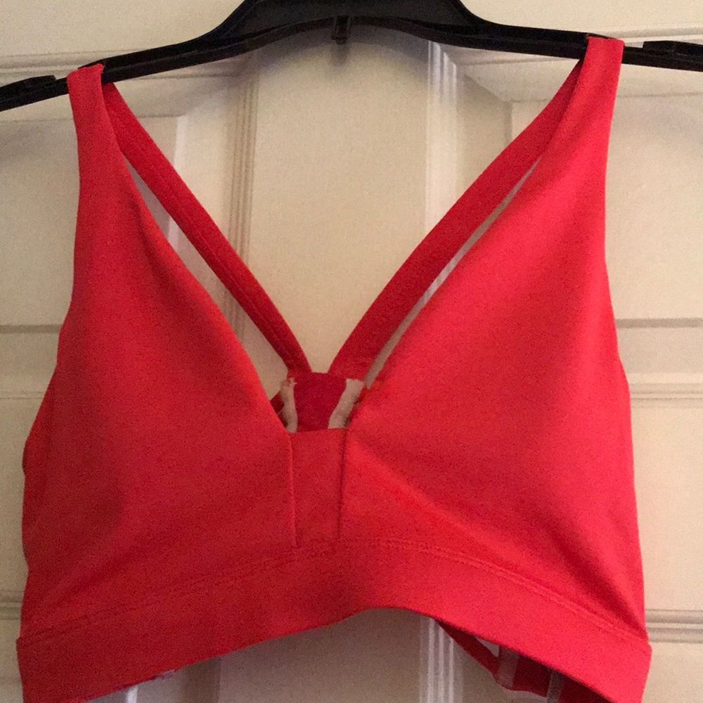 Victoria Secret Strappy Pink Sports Bra